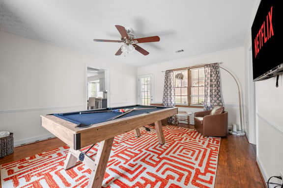 Serene Pool retreat w/ Games Near Fort Moore