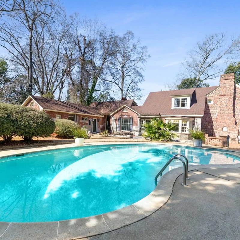 Historic Brick Retreat w/ Sauna, Pool & Games